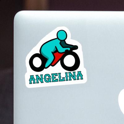 Sticker Motorbike Driver Angelina Gift package Image