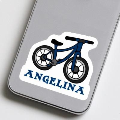 Angelina Aufkleber Mountain Bike Laptop Image