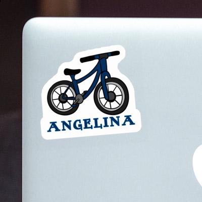 Angelina Aufkleber Mountain Bike Laptop Image