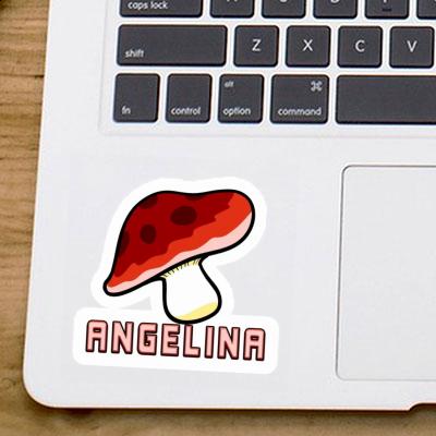 Mushroom Sticker Angelina Image