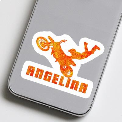 Autocollant Angelina Motocrossiste Gift package Image