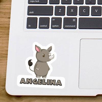 Sticker Rhino Angelina Gift package Image