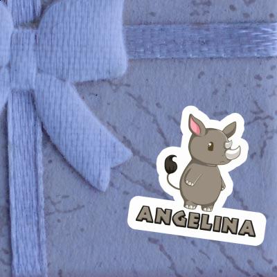 Sticker Rhino Angelina Gift package Image