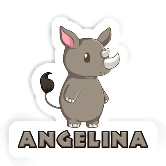 Sticker Rhino Angelina Image