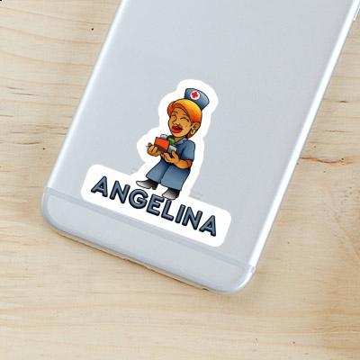 Sticker Krankenschwester Angelina Gift package Image