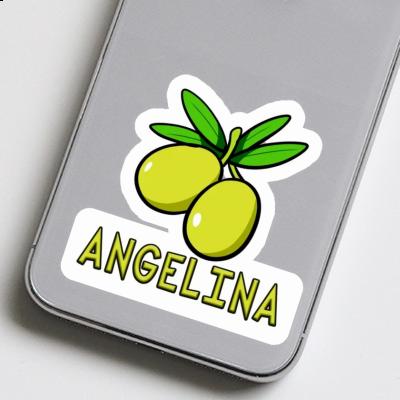 Olive Sticker Angelina Notebook Image