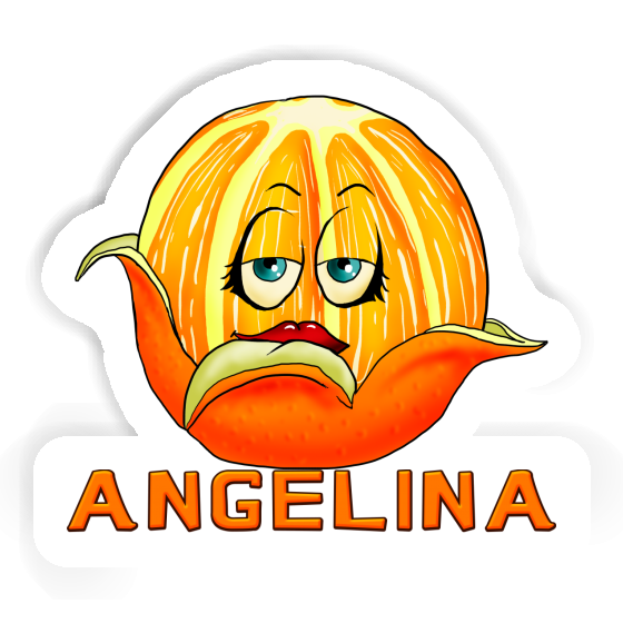 Angelina Sticker Orange Gift package Image