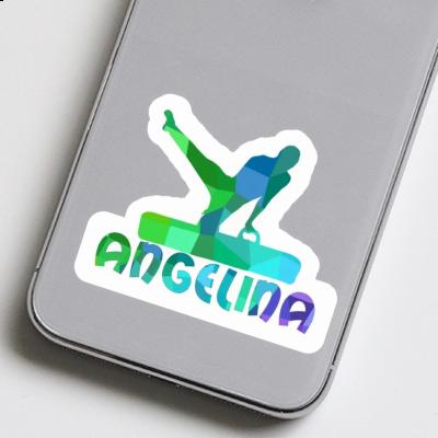 Sticker Gymnast Angelina Laptop Image