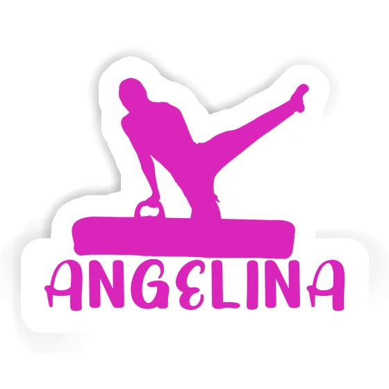 Sticker Gymnast Angelina Notebook Image