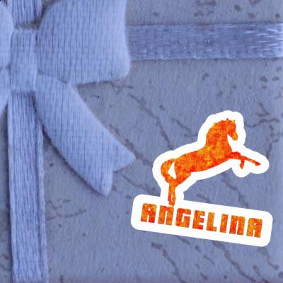 Angelina Sticker Horse Laptop Image