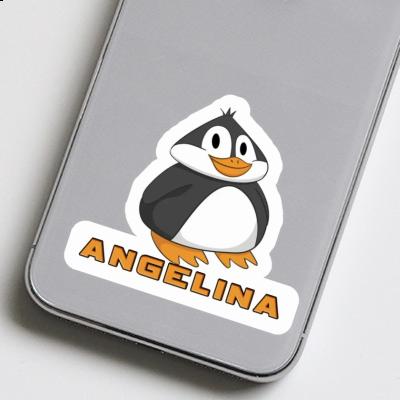 Autocollant Pingouin Angelina Laptop Image