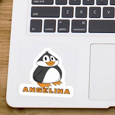 Fat Penguin Sticker Angelina Image