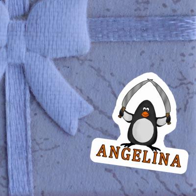 Sticker Pinguin Angelina Notebook Image