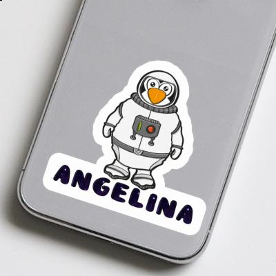 Sticker Angelina Pinguin Laptop Image