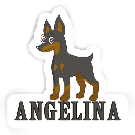 Sticker Pinscher Angelina Laptop Image