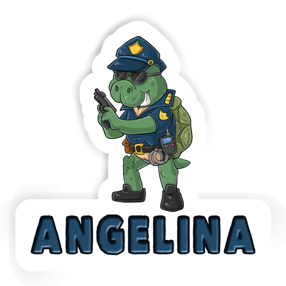 Angelina Sticker Police Officer Gift package Image