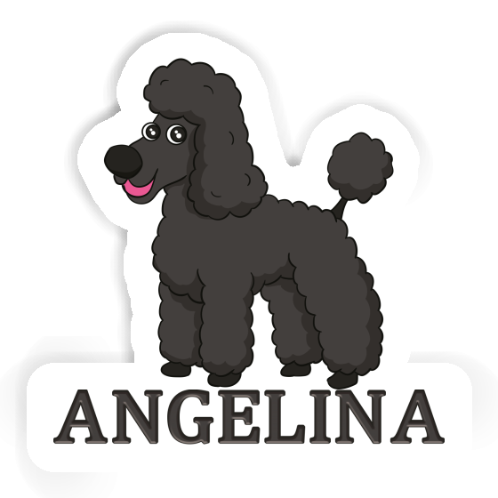 Poodle Sticker Angelina Gift package Image