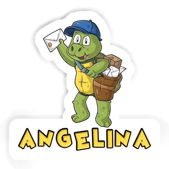 Angelina Sticker Postman Notebook Image