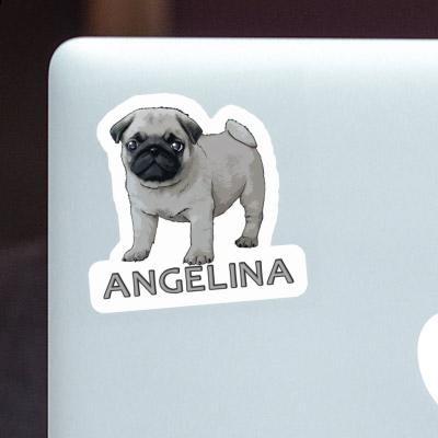 Sticker Angelina Pug Gift package Image