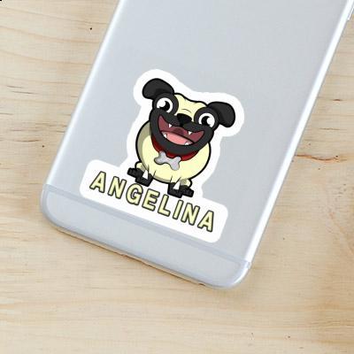 Mops Sticker Angelina Image