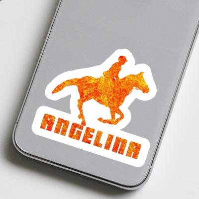 Sticker Horse Rider Angelina Image