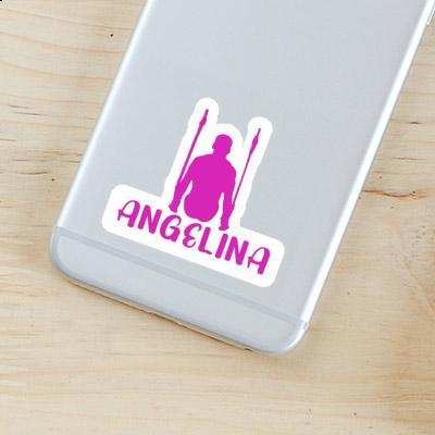 Sticker Angelina Ringturnerin Laptop Image