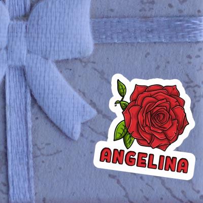 Autocollant Angelina Fleur de rose Gift package Image