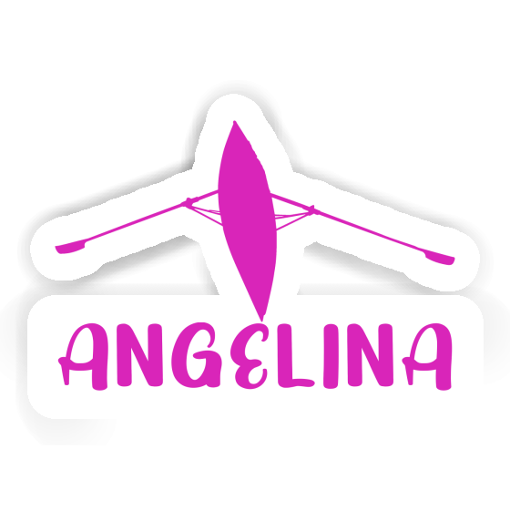 Sticker Angelina Ruderboot Laptop Image