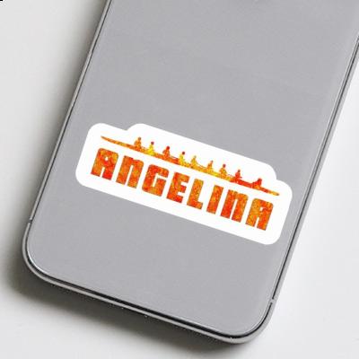 Sticker Ruderboot Angelina Notebook Image