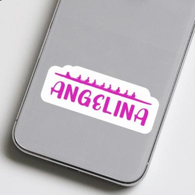 Sticker Angelina Ruderboot Notebook Image