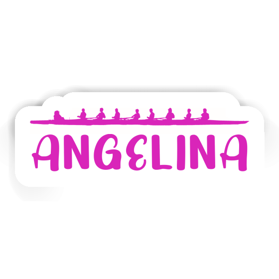 Angelina Sticker Rowboat Notebook Image