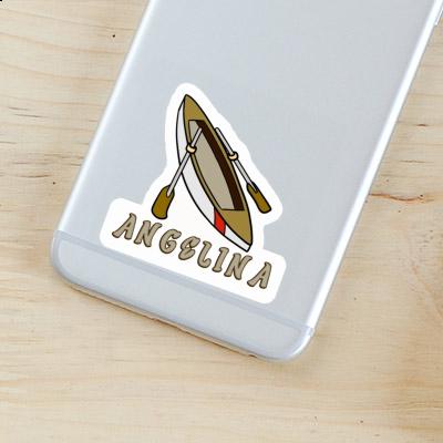 Angelina Sticker Rowboat Laptop Image