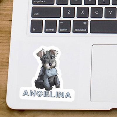 Autocollant Schnauzer Angelina Gift package Image