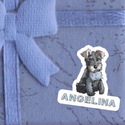 Sticker Schnauzer Angelina Laptop Image