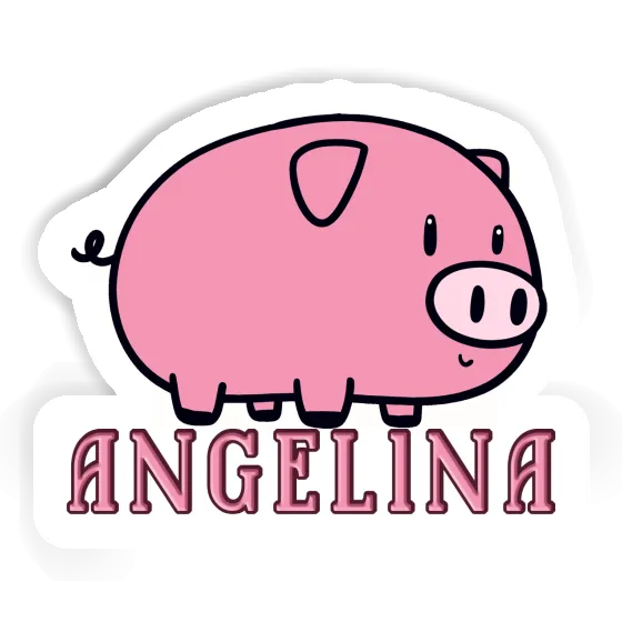 Sticker Pig Angelina Gift package Image