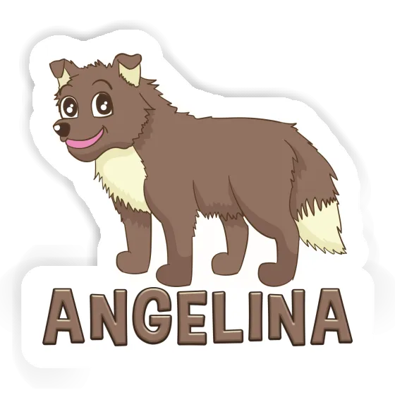 Sticker Sheepdog Angelina Image