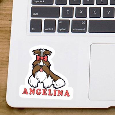 Aufkleber Shih Tzu Angelina Laptop Image