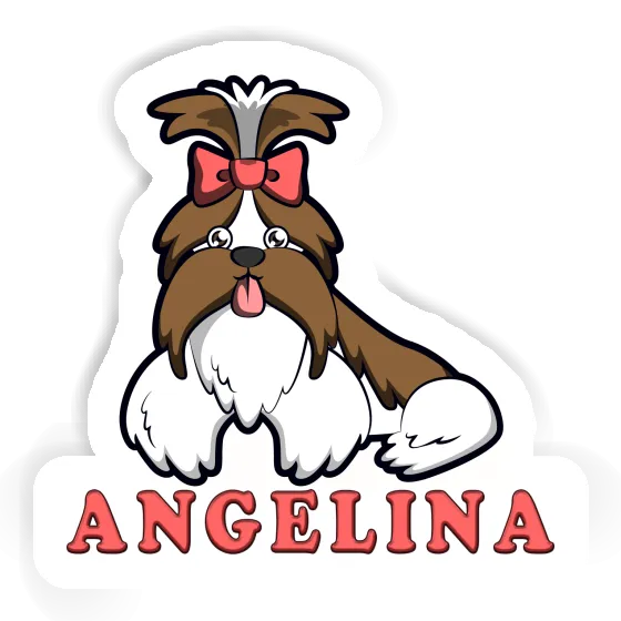 Sticker Angelina Shih Tzu Image