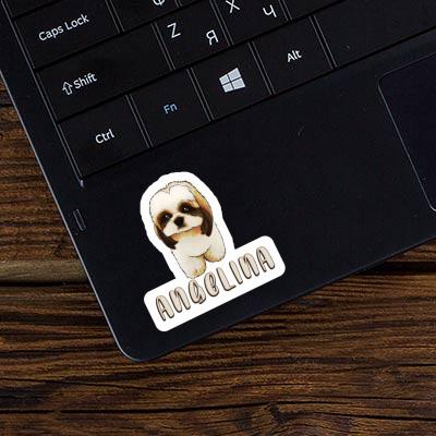 Sticker Angelina Shih Tzu Gift package Image