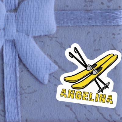 Sticker Angelina Ski Image