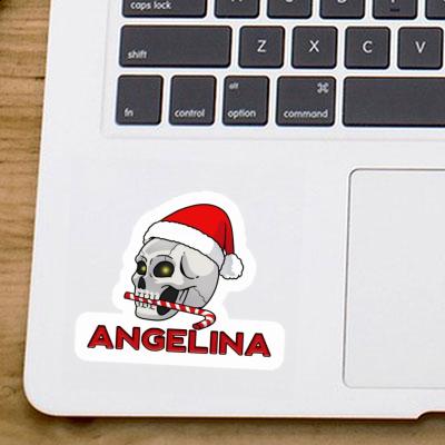 Sticker Totenkopf Angelina Image