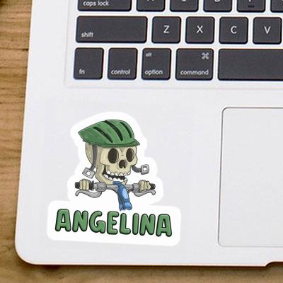 Angelina Sticker Biker Image