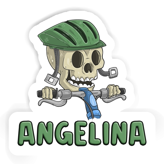 Angelina Sticker Biker Notebook Image