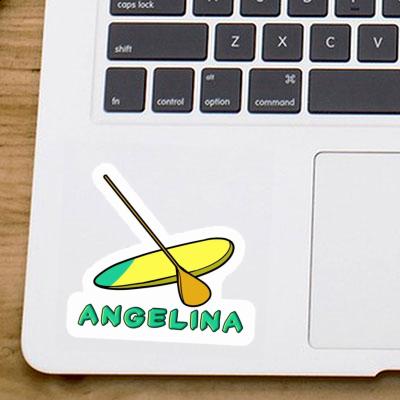 Autocollant Angelina Stand Up Paddle Notebook Image