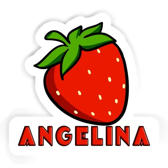 Sticker Strawberry Angelina Gift package Image