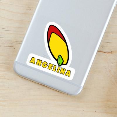 Angelina Sticker Surfboard Image