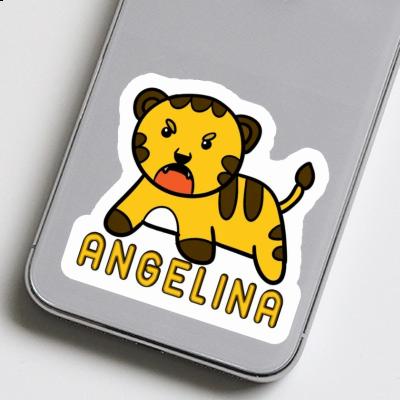 Baby Tiger Sticker Angelina Notebook Image