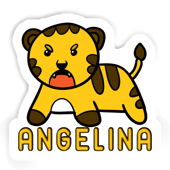 Baby Tiger Sticker Angelina Gift package Image