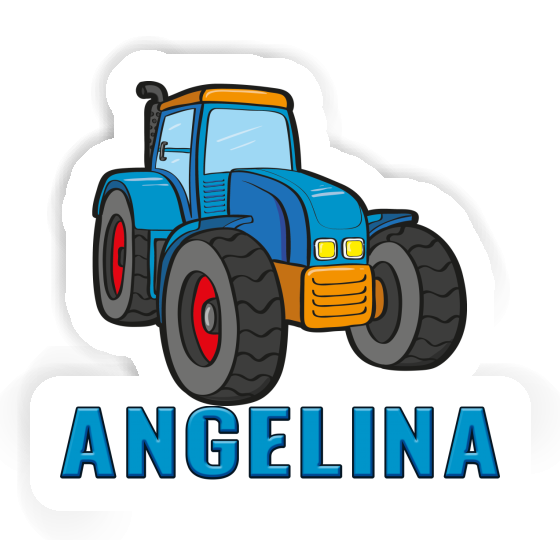 Angelina Sticker Tractor Image