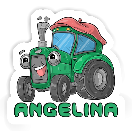 Tractor Sticker Angelina Image